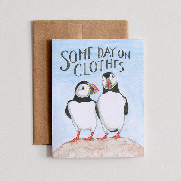 Some Day On Clothes Card