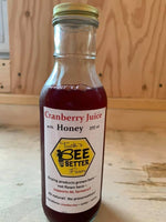 Cranberry Juice with Honey