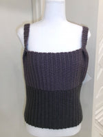 Purple Crocheted Top