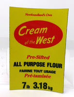 Cream of West Flour Magnets
