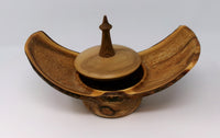 Decorative U-Shaped Bowl with Lid