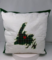 NFLD Heart Pillow Cases