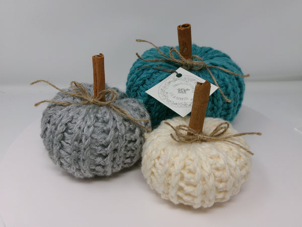 Crocheted Pumpkin Sets