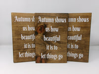 Autumn Sayings Signs