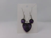 Seal Skin Necklace and Earrings Sets