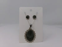 Seal Skin Necklace and Earrings Sets