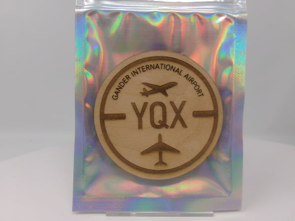 YQX Gander Int'l Airport Magnet