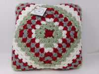 Crocheted Granny Square Pillows