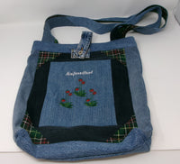 Newfoundland Embroidered Denim Bag