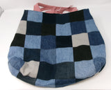 Denim Patchwork Bag