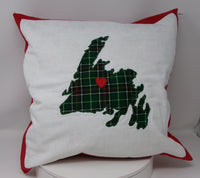 NFLD Heart Pillow Cases