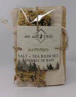 Salt Soak + Bath Tea Sets