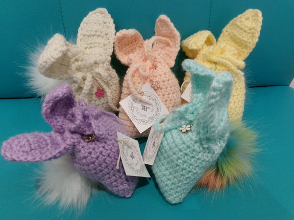 Crochet Bunny Candy stacks