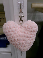 Crochet Heart Key Chains