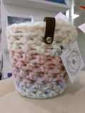 Crochet round pots
