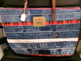 Jean stripped bags