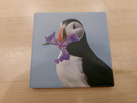 Ceramic Coaster - Puffin Images