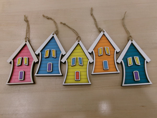 NL Jellybean Row House Ornament