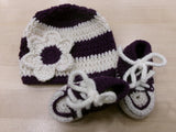 Baby Hat & Booties Set