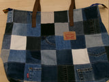 Denim Patchwork Bag