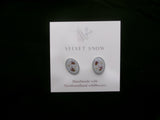 Velvet Snow Earrings