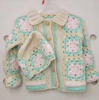 Baby Sweater and Hat Set