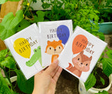 Squirrel Happy Birthday Card