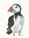 "Handsome Puffin" Print
