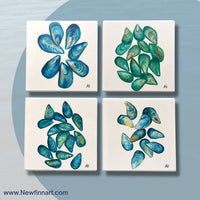 Newfoundland Watercolour Ceramic Coaster Sets