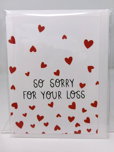 So Sorry for Your Loss Sympathy Cards