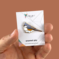 Newfoundland Bird Enamel Pins