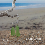 Beach Glass Earrings