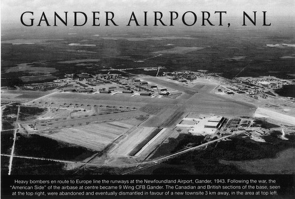 Airport WWII Postcard