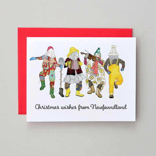 Christmas Wishes From Newfoundland Card