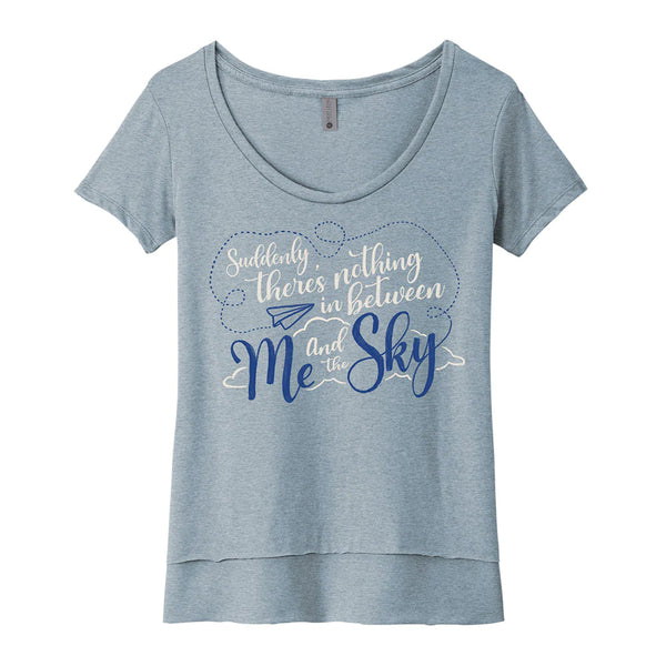 Suddenly There's Nothing Between Me And The Sky T-Shirt
