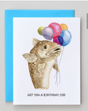Birthday Cod Card