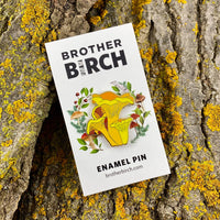 Chanterelle Mushroom Pin