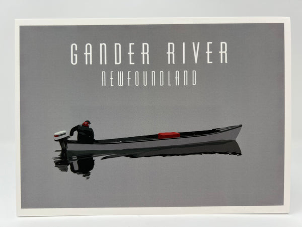 Gander River Postcard