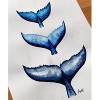 "Whale Tail Trio" Print