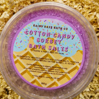Cotton Candy Sorbet Bath Salts
